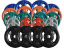 Ver imagem 1 de Combo com 24 Anilhas Emborrachadas - 100 Kg