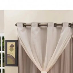 Cortina Blackout PVC com Tecido Voil 2,00 M x 1,40 M - 2