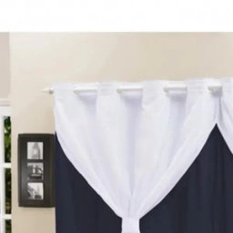 Cortina Blackout PVC com Tecido Voil 2,00 M x 1,40 M - 2