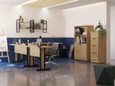 Ver imagem 4 de Mesa Escritório Secretária 1,23m Versátil Kappesberg 1120 Cor Itapuã