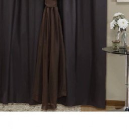 Cortina Blackout PVC com Tecido Voil 2,80 M x 2,30 M Tabaco - 5