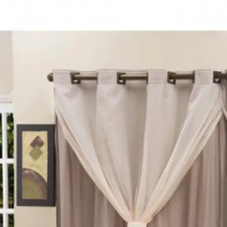 Cortina Blackout PVC com Tecido Voil 2,80 M x 1,80 M - 2