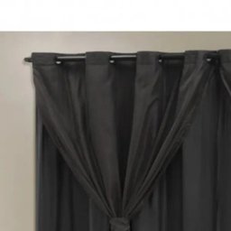 Cortina Blackout PVC com Tecido Voil 2,80 M x 2,30 M - 2