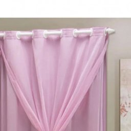 Cortina Blackout PVC com Tecido Voil 2,80 M x 2,30 M - 3