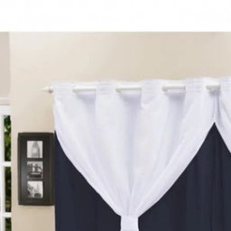 Cortina Blackout PVC com Tecido Voil 2,80 M x 1,80 M - 2