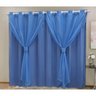 Cortina Blackout PVC com Tecido Voil 2,80 M x 2,30 M - 1