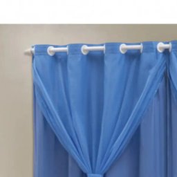 Cortina Blackout PVC com Tecido Voil 2,80 M x 2,30 M - 2