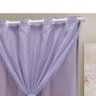 Cortina Blackout PVC com Tecido Voil 2,80 M x 2,30 M - 3