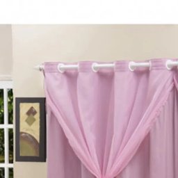 Cortina Blackout PVC com Tecido Voil 2,80 M x 1,80 M - 2