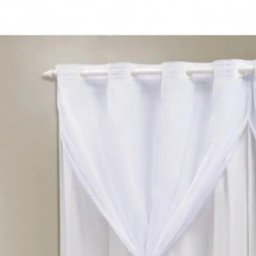 Cortina Blackout PVC com Tecido Voil 4,20M x 2,50M - 2