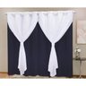 Cortina Blackout PVC com Tecido Voil 4,20 M x 2,50 M - 1