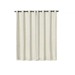 Cortina Blackout PVC com Tecido Voil xadrez 2,80M x 2,30M - 2