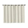 Cortina Blackout PVC com Tecido Voil xadrez 2,80 M x 1,60 M - 2