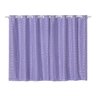 Cortina Blackout PVC com Tecido Voil xadrez 2,80 M x 1,60 M - 2