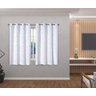Cortina em Tecido Jacquard 2,80 M X 1,60 M - Branco - 2