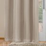 Cortina Blackout Tecido 2,00m X1,80m Bloqueia 100% da Luz - Bege - 4