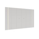 Ver imagem 5 de Painel para TV até 75 Polegadas com LED 100% MDF Multimóveis Crcol-PTV025 Off White