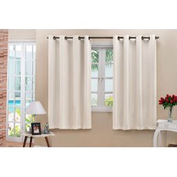 Cortina Blackout em Tecido Prime 2,80 M x 1,60 M - Bege - 1