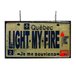 Jogo de Placas Decorativas "Light My Fire" The Doors - 4