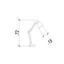 Ver imagem 5 de Abajur Scope Cobre e Preto (d)15cm (a)72cm 1xe27 40w - Abajur Scope Cobre e Preto (d)15cm (a)72cm 1x