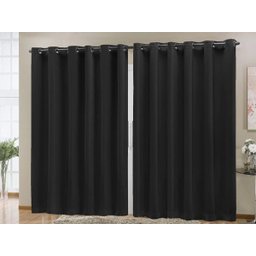 Cortina Blackout em Tecido Prime 3,00 M x 2,70 M - Preto - 1