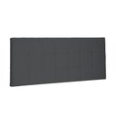 Ver imagem 1 de Cabeceira Painel Verona Para Cama Box Queen 160 cm Suede Cinza - D’Rossi