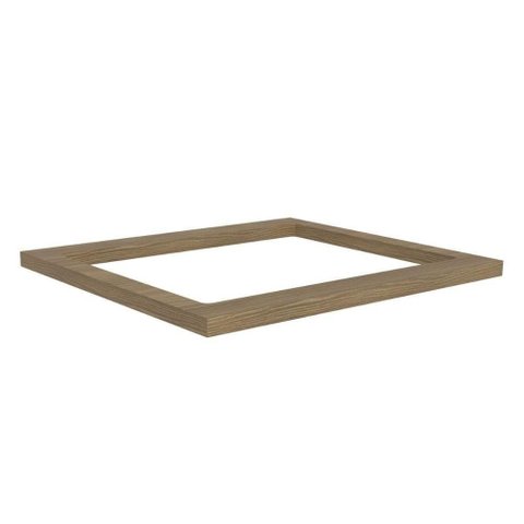 Módulo Cozinha Kappesberg Lótus Tampo P- Balcão Cooktop E604 60cm Nogueira-Kappesberg