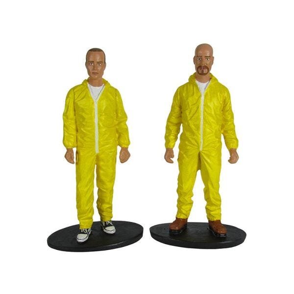 Jesse Pinkman e Walter White (Breaking Bad) - Estatuetas em Resina - 1
