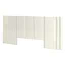 Ver imagem 2 de Cabeceira de Madeira para Cama Box Casal 270cm 100% MDF TW184 Off White - Dalla Costa