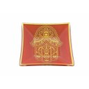 Ver imagem 2 de Kir com 2 Petisqueiras Quadradas Hamsá Hindu 9,5 X 9,5 X 1,5 Casa Del Grande
