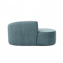 Ver mais imagens de Sofá Eron 3 Lugares 180cm Azul Claro Bouclé