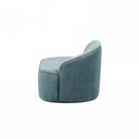 Ver imagem 4 de Sofá Eron 3 Lugares 180cm Azul Claro Bouclé