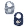 Kit Babadores Redondos Navy Boy - Hug - 1