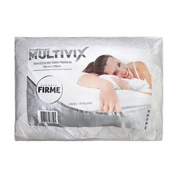 Travesseiro Multivix Mácio Suporte Firme com Capa Matelada - 1