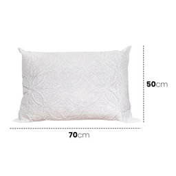 Travesseiro Multivix Mácio Suporte Firme com Capa Matelada - 5