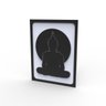 Quadro Decorativo Mdf Alto Relevo Meditação Sala Hall Quarto - 1