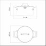 Caçarola Tramontina Grano Funda em Aço Inox Corpo Triplo com Tampa e Alças 24 Cm 5,8 L Tramontina - 4