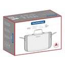 Ver imagem 3 de Caçarola Tramontina Grano Funda em Aço Inox Corpo Triplo com Tampa e Alças 24 Cm 5,8 L Tramontina