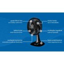 Ver imagem 4 de Ventilador de Mesa 30 Cm Vermelho 220 V Ventisol