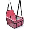 Assento Cadeirinha Lorben para Carro Transporte Pet Cachorro Cães Gatos Rosa - 2