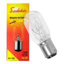 Ver imagem 1 de Lâmpadas para Máquina de Costura 15w 127v Ba-15d Baioneta