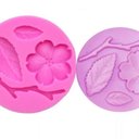 Ver imagem 4 de Molde Silicone Flor de Cerejeira (importado)