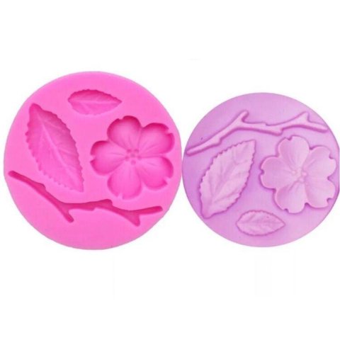 Molde Silicone Flor de Cerejeira (importado)