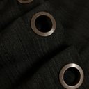 Ver imagem 3 de Cortina Rústica 2,00 X 1,80m para Sala e Quarto Liso Preto