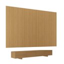 Ver imagem 4 de Rack com Painel Liso TV até 86 Polegadas Planejado 360x250cm Aruá CabeCasa MadeiraOriginals Marrom Jatobá