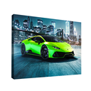 Ver imagem 1 de QUADRO DECORATIVO LAMBORGHINI FLUORESCENT GREEN