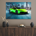 Ver imagem 4 de QUADRO DECORATIVO LAMBORGHINI FLUORESCENT GREEN