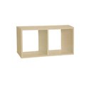 Ver mais imagens de Nicho Duplo 30x15x20 Natural em Mdf