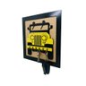 Porta Chaves de Parede Jeep em Mdf Sthoudt Amarela - 2