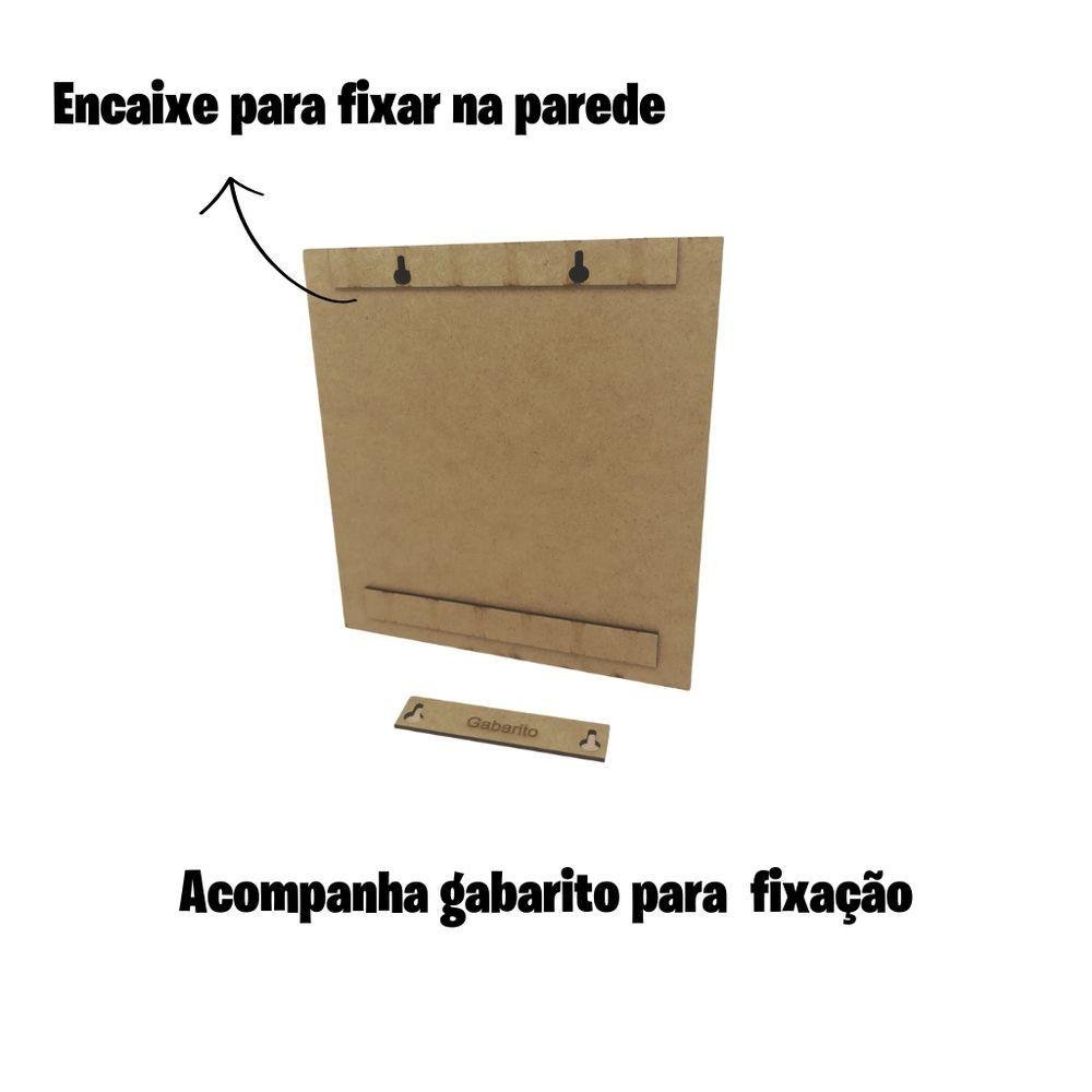 Porta Chaves de Parede Jeep em Mdf Sthoudt Amarela - 6